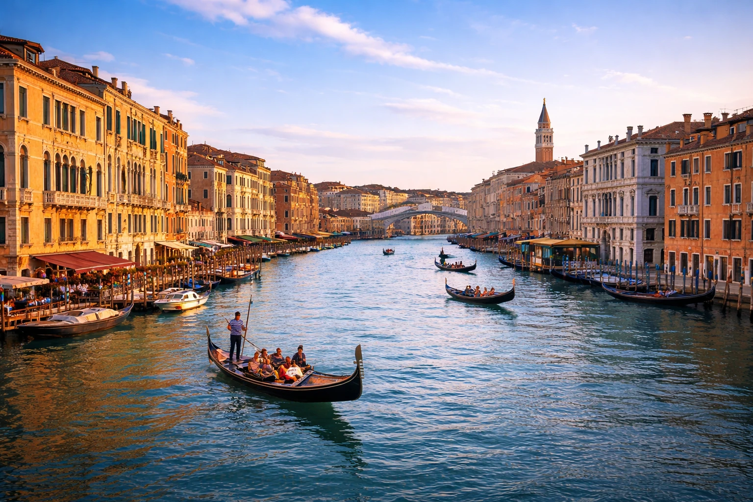 Venice Gondola Ride and Doge Palace